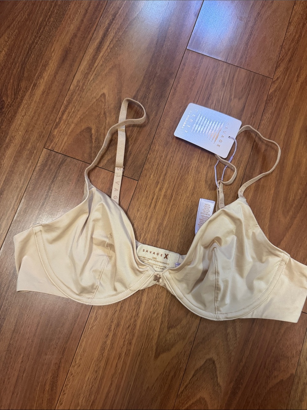 Savage X Fenty Beige Underwire Bra